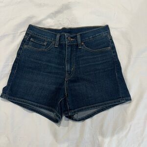 Levi’s Dark Wash Denim Women's Shorts